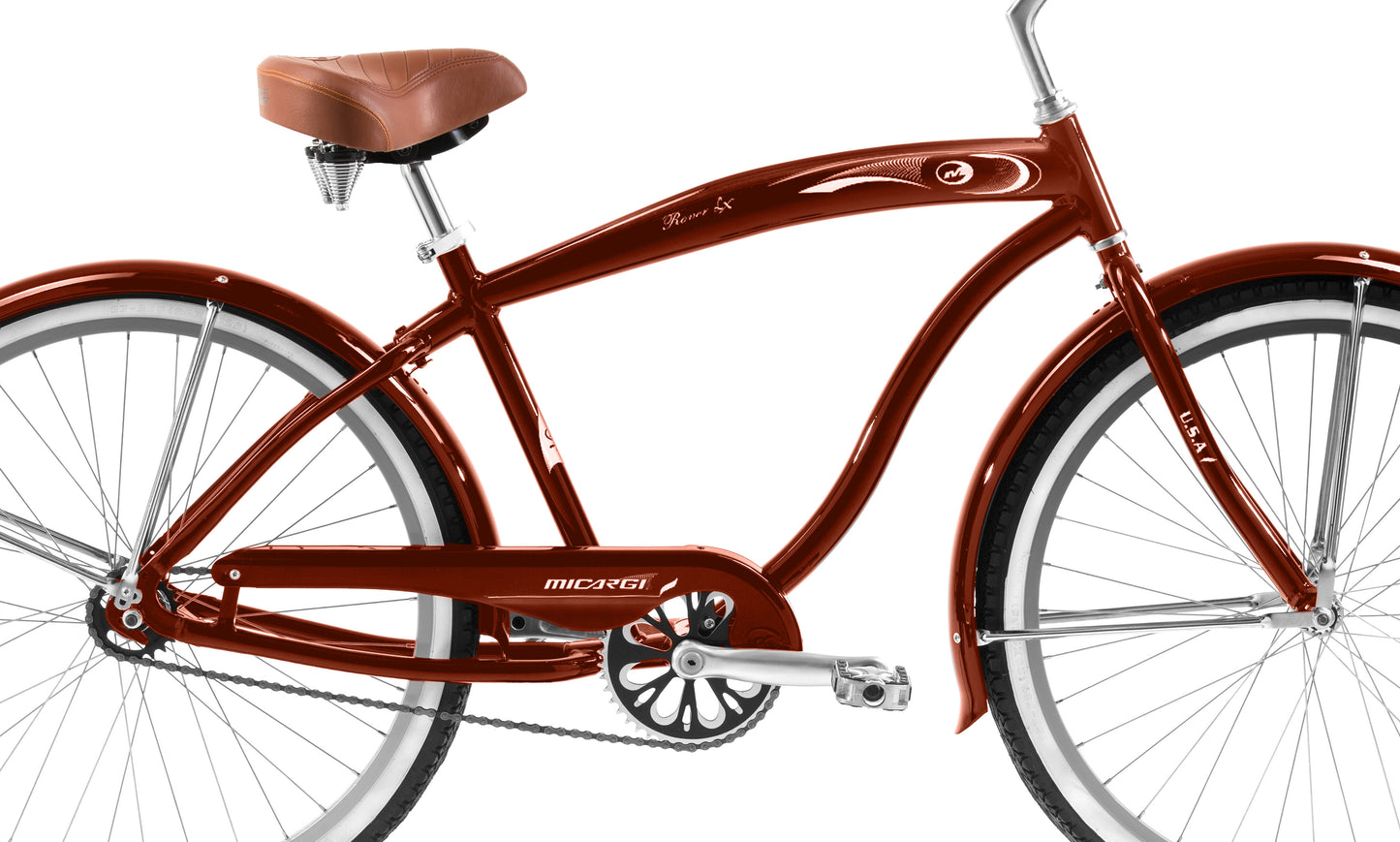 Micargi Rover LX 26" Alloy Large Mono Tube Cruiser Bike | Bike Lover USA