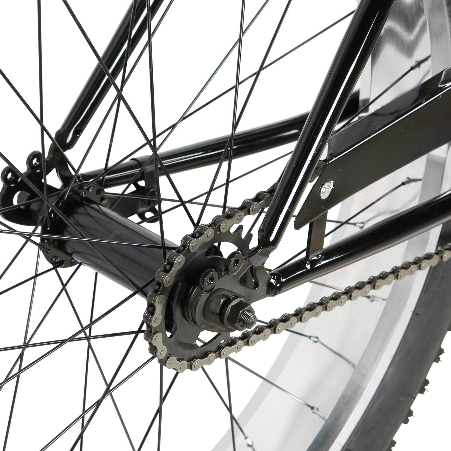 Micargi SLUGO-B 26" Large Mono Tube Cruiser Bike | Fat Tire Bike | Bike Lover USA