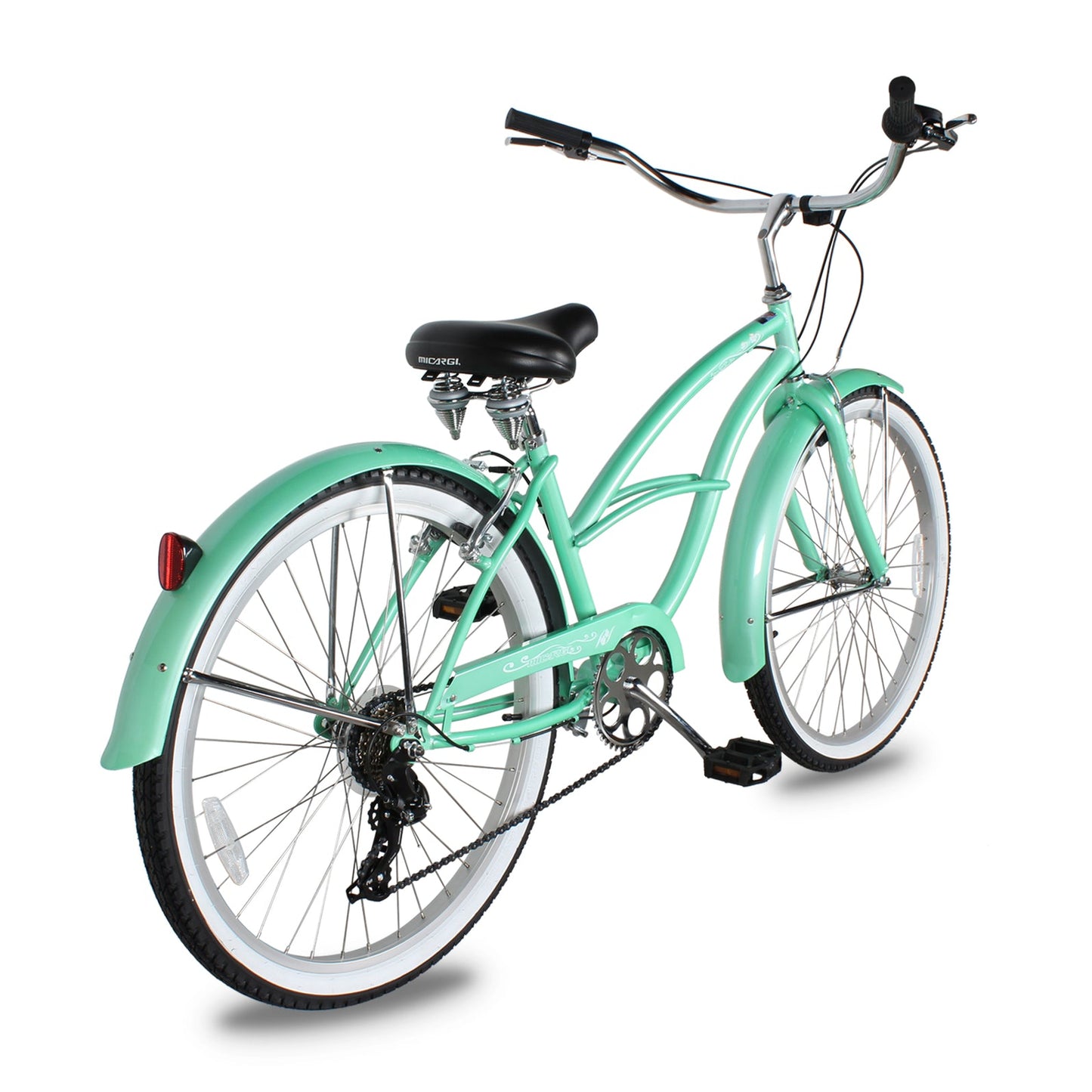 Micargi 26" PANTERA 7SP - Mint Green | Cruiser Bike | Bike Lover USA