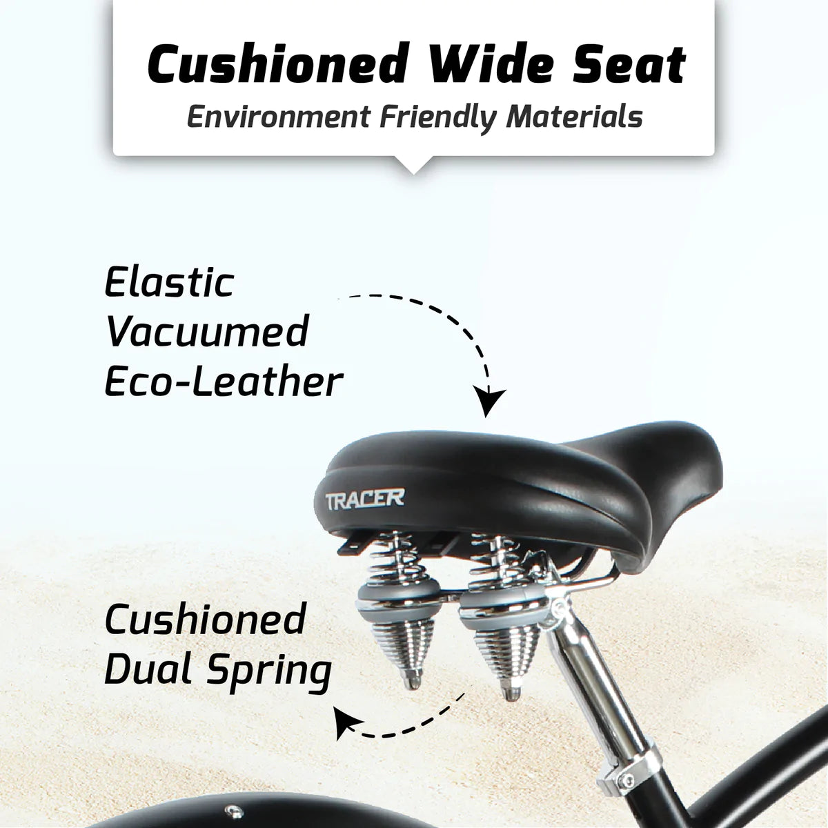 Tracer Taha 26" Beach Cruiser Bike 1 & 7 Speed For Male Matte Black | 7 Speed | Single Speed | Cruiser Bike | Adult Bikes | Beach Cruiser Bikes | Bike Lover USA