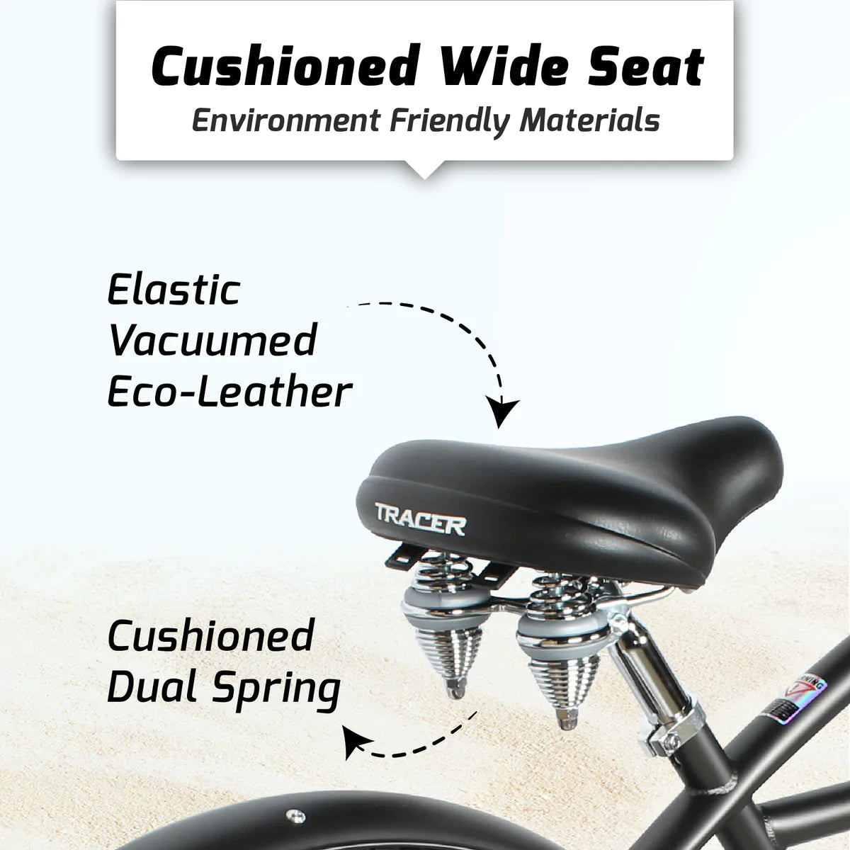 Tracer Taha 26" Beach Cruiser Bike 1 & 7 Speed For Male Matte Black | 7 Speed | Single Speed | Cruiser Bike | Adult Bikes | Beach Cruiser Bikes | Bike Lover USA