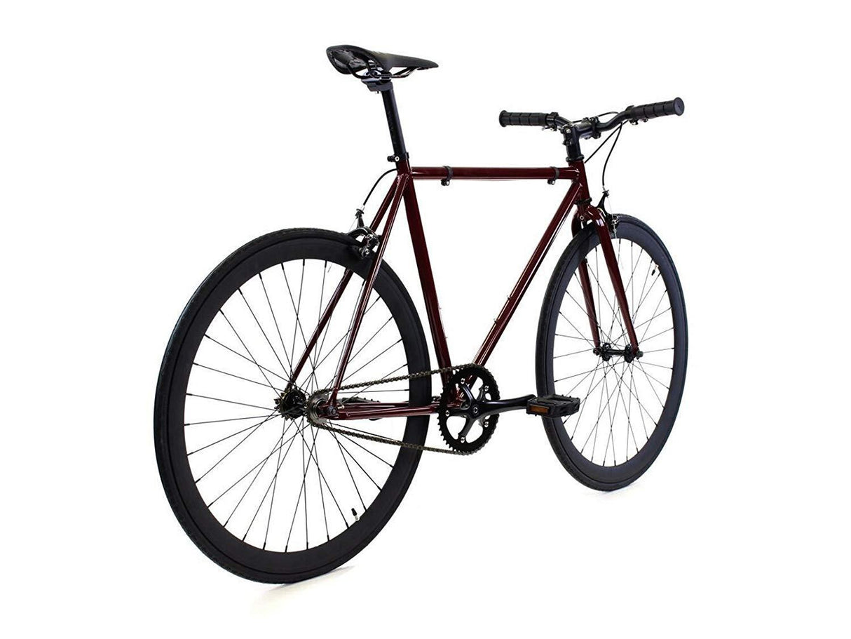 Golden Cycles GC-Redrum Single Speed Road Bike Steel Frame 700c Wheels Flip-Flop Hub