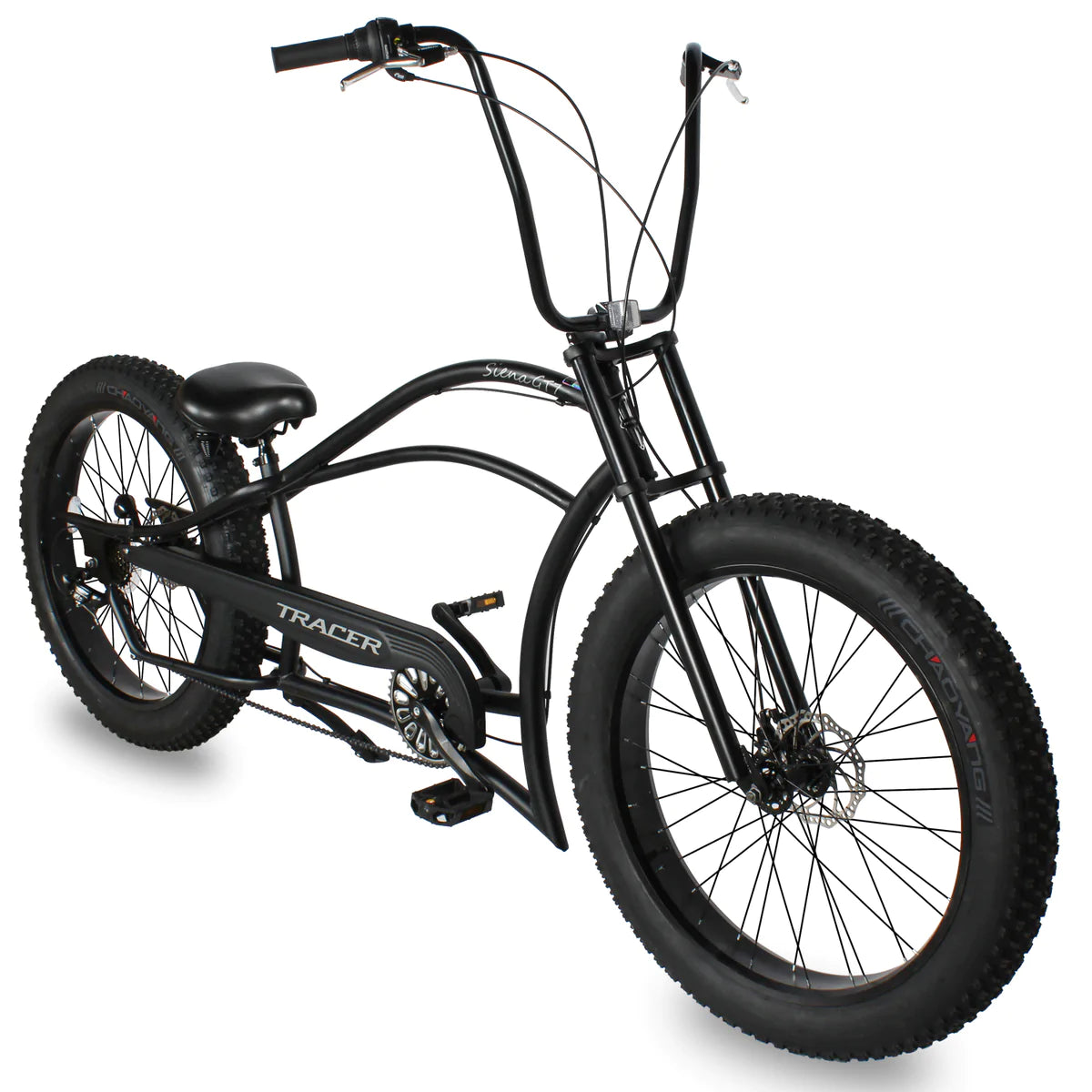 Tracer Siena GT 26" Chopper Stretch Cruiser Fat Tire Bike