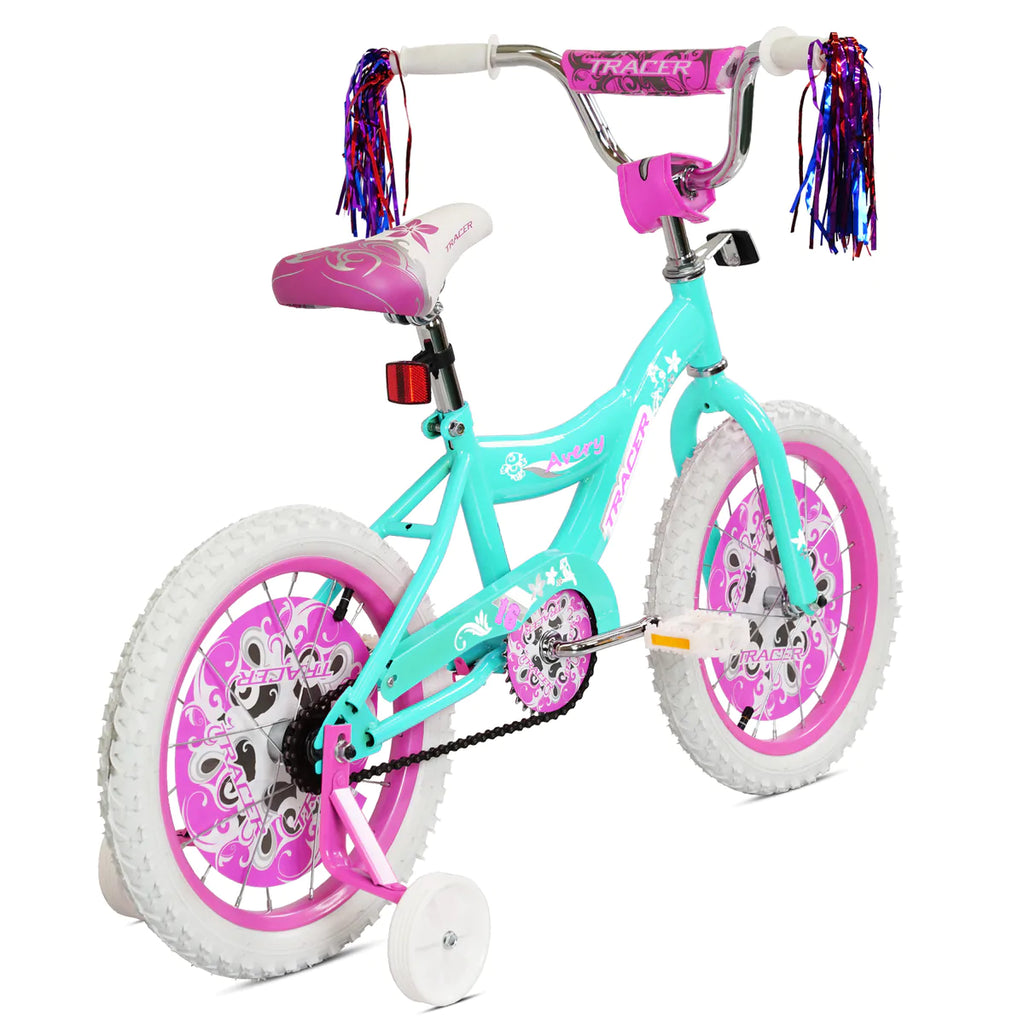 Tracer Avery 16 Inch Kids Bike - Green | Kids Bike | Logan | Kid's BMX Bikes | Freestyle BMX Bikes | BMX Bike | Tracer Bike | Bike Lover USA