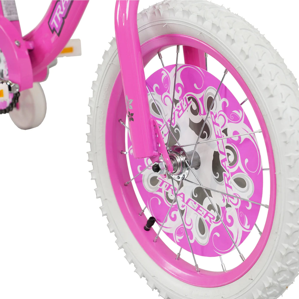 Tracer Avery 16 Inch Kids Bike - Pink | Kids Bike | Logan | Kid's BMX Bikes | Freestyle BMX Bikes | BMX Bike | Tracer Bike | Bike Lover USA