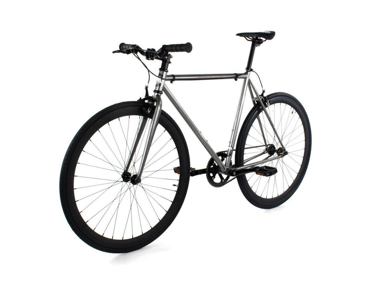 Golden Cycles GC-Asphalt Single Speed Road Bike Steel Frame 700c Wheels Flip-Flop Hub