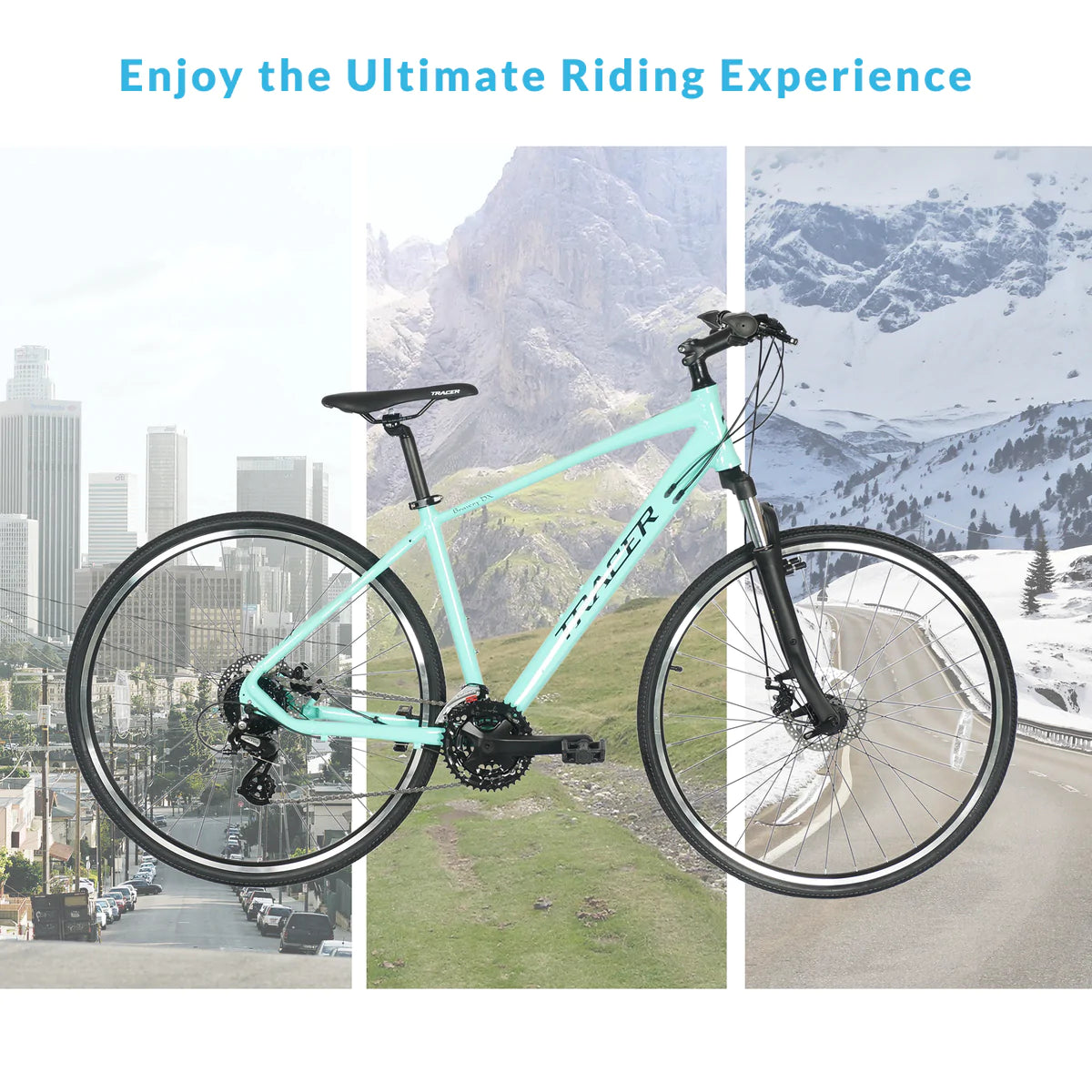 Tracer Bravery DX Hybrid City Bike