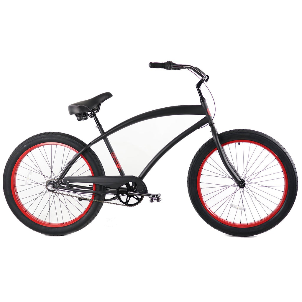 ZF Bikes - Cobra - 3spd - Black Red