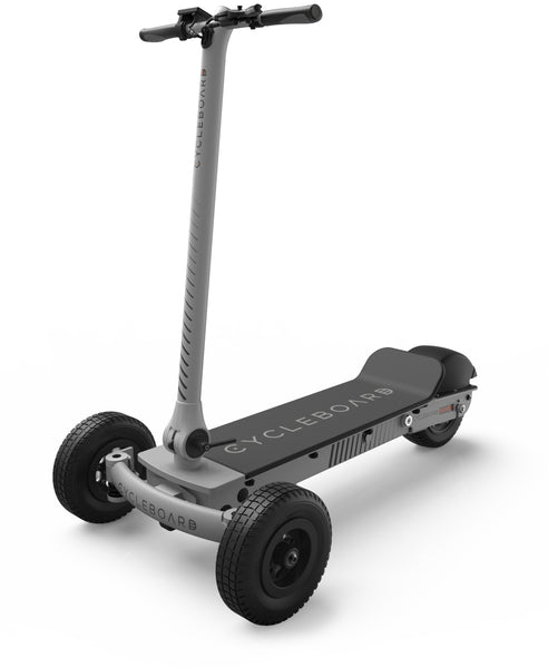 Cycleboard Rover No Limits All-terrain Vehicle - Ghost Grey | All terrain Electric Vehicle | Electric Scooter | Cycleboard Scooter Folding Scooter | Bike Lover USA