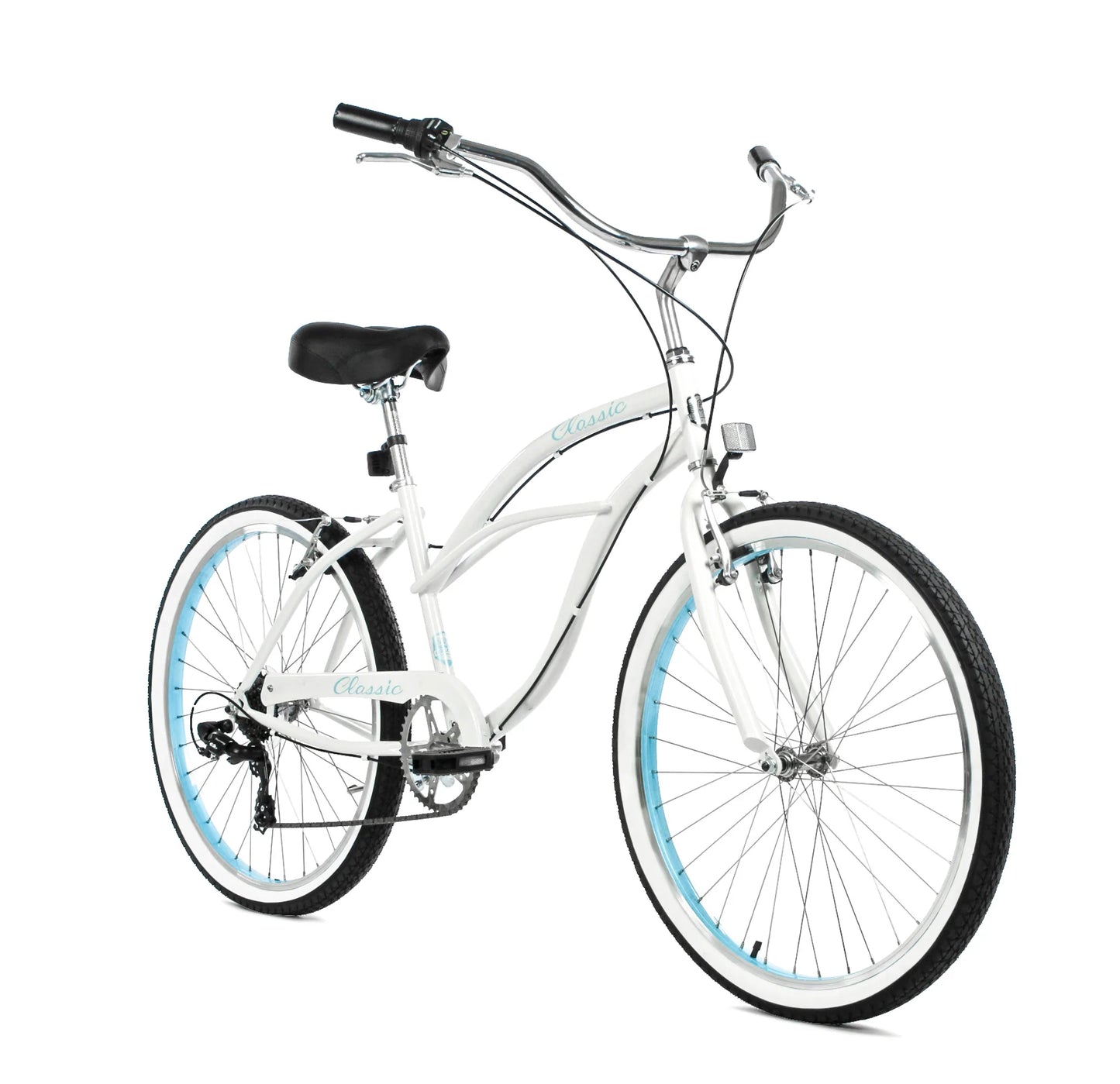 Golden Cycles - Classic Wm-7s - White