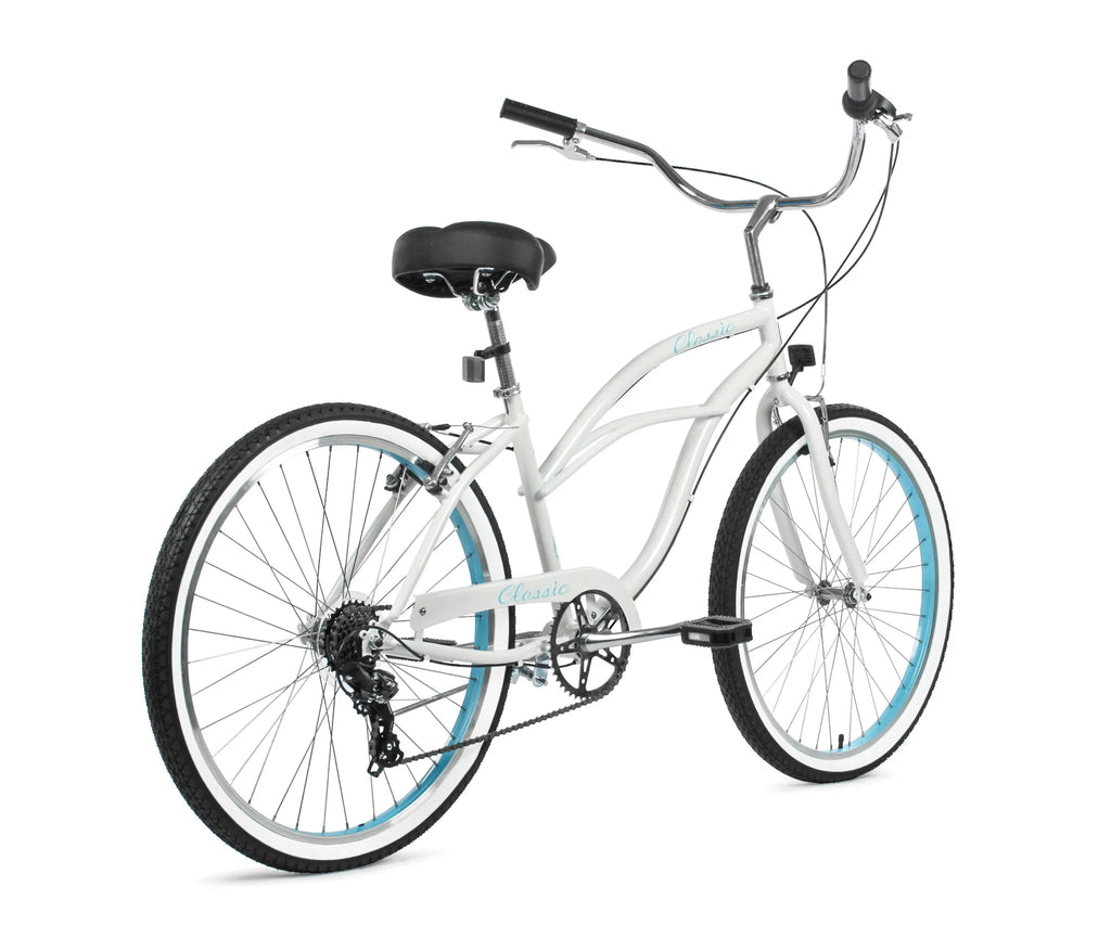 Golden Cycles - Classic Wm-7s - White