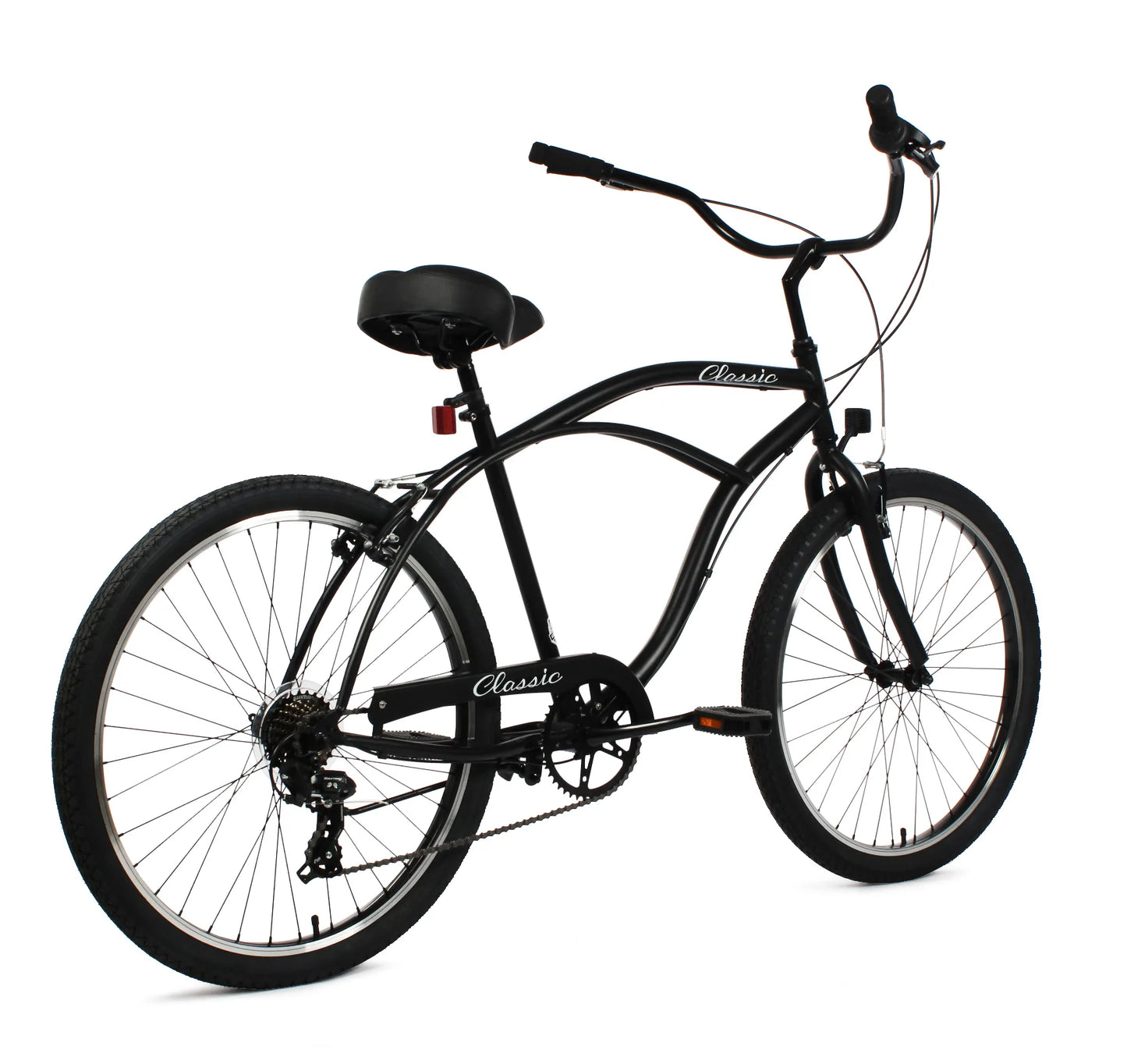 Golden Cycles - Classic Men - 7spd - Matte Black