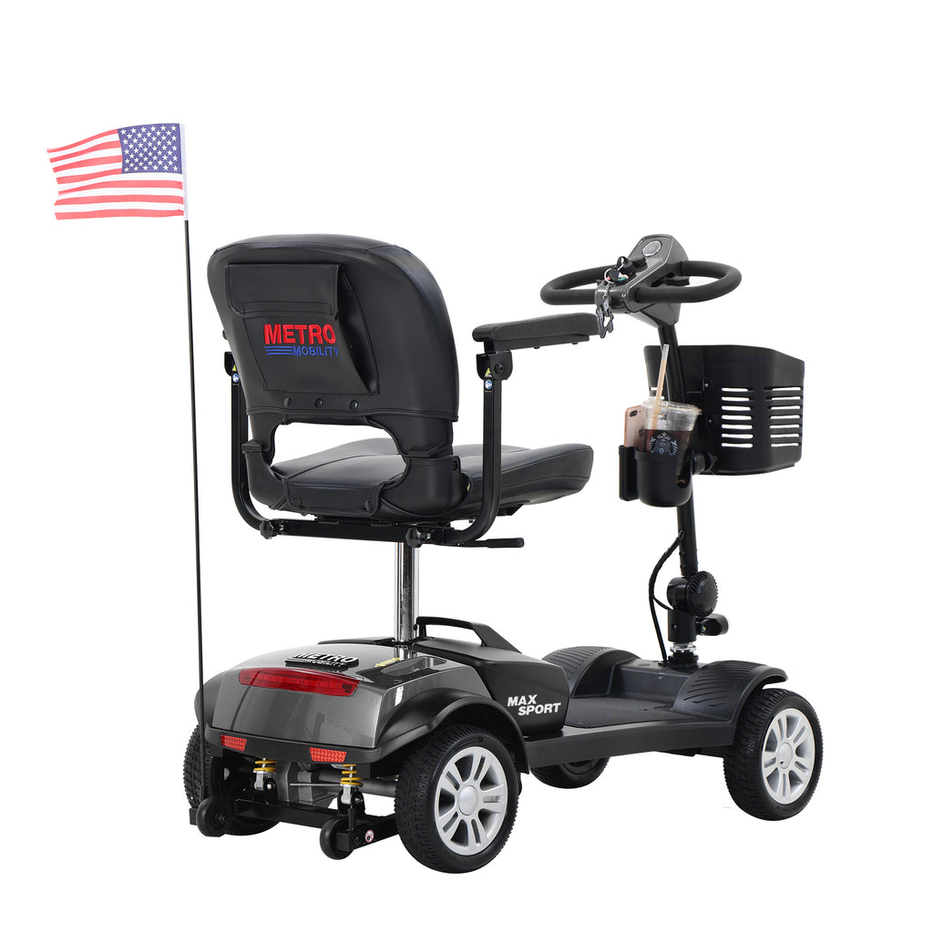 Metro Max Sport Mobility Scooter - M Grey