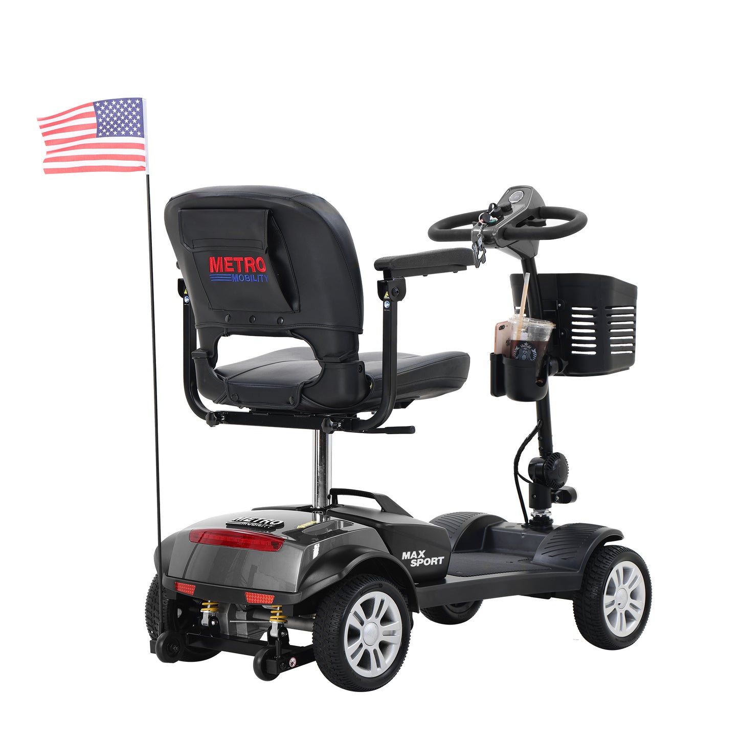 Metro Max Sport Mobility Scooter - M Grey