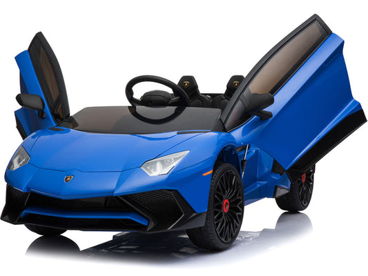 MotoTec Mini Moto Lamborghini 12v (2.4ghz RC) - Blue