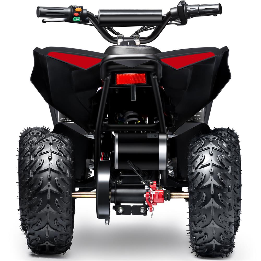 MotoTec E-Bully 36v 1000w ATV - Red | Bike Lover USA