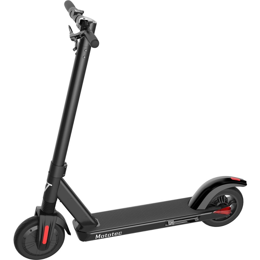 MotoTec City Pro 36v 8ah 350w Lithium Electric Scooter Black