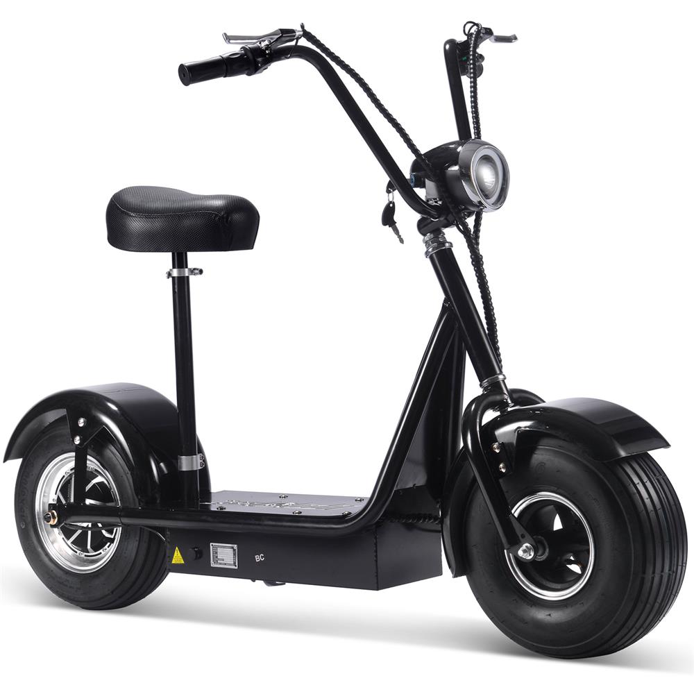 MotoTec FatBoy Electric Scooter 22 mph 48V 12Ah Battery