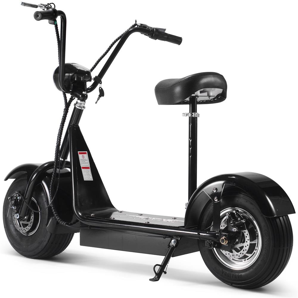 MotoTec FatBoy Electric Scooter 22 mph 48V 12Ah Battery
