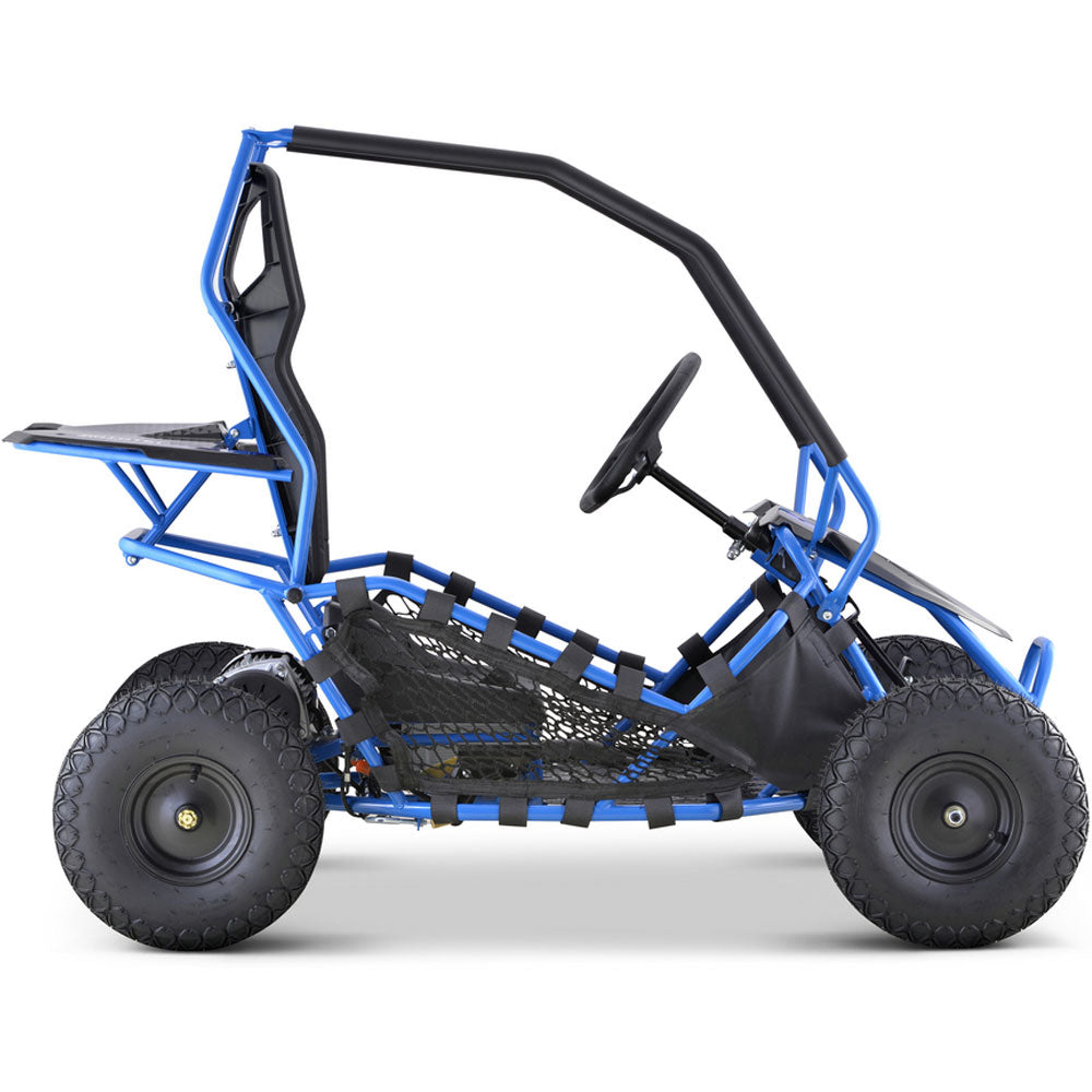 MotoTec Maverick Go Kart - Blue