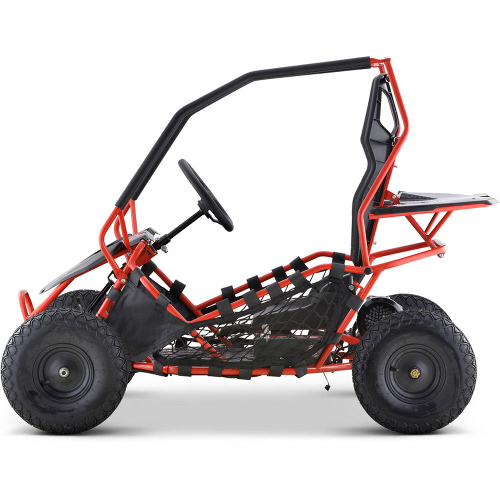MotoTec Maverick 36v 1000w Go Kart - Red