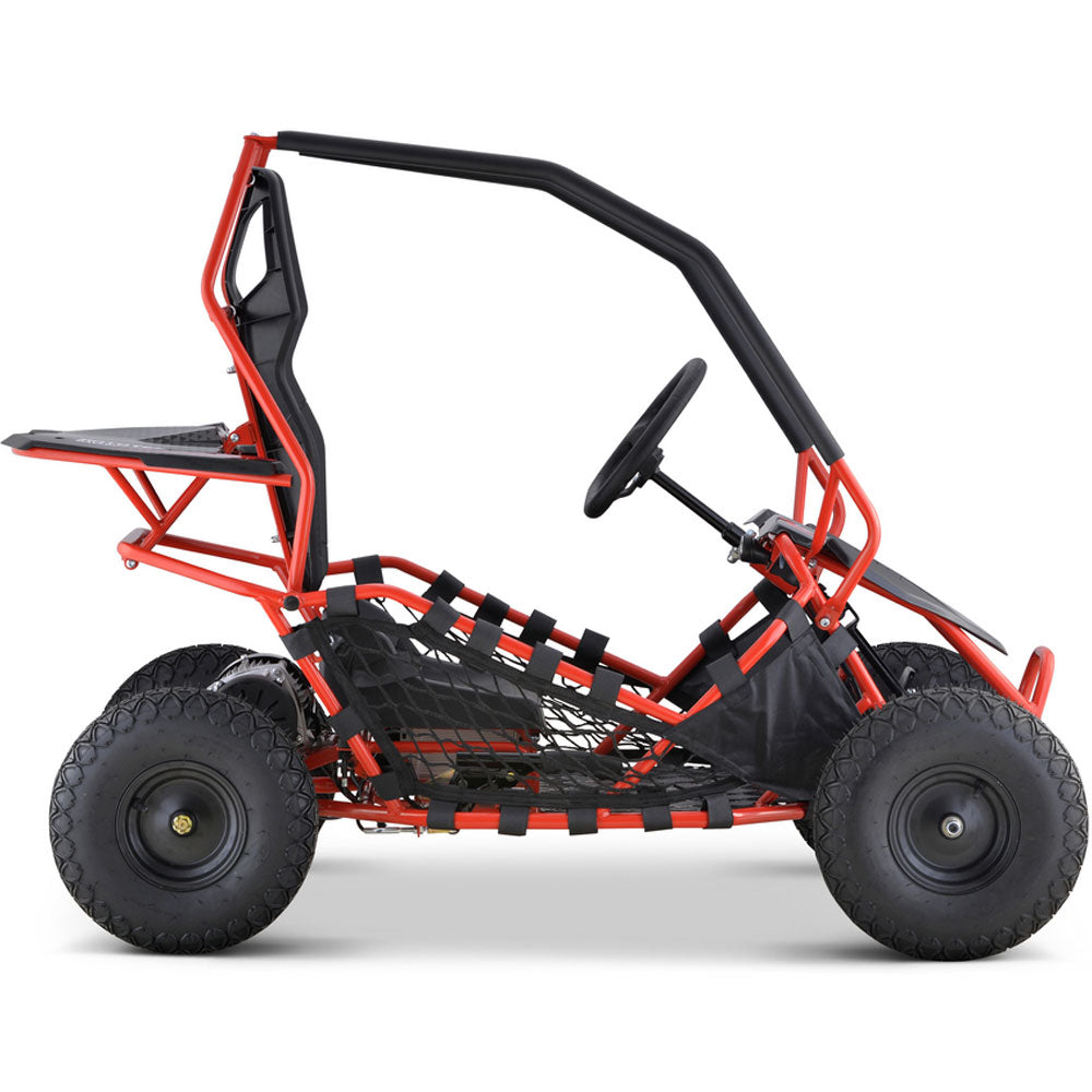 MotoTec Maverick 36v 1000w Go Kart - Red