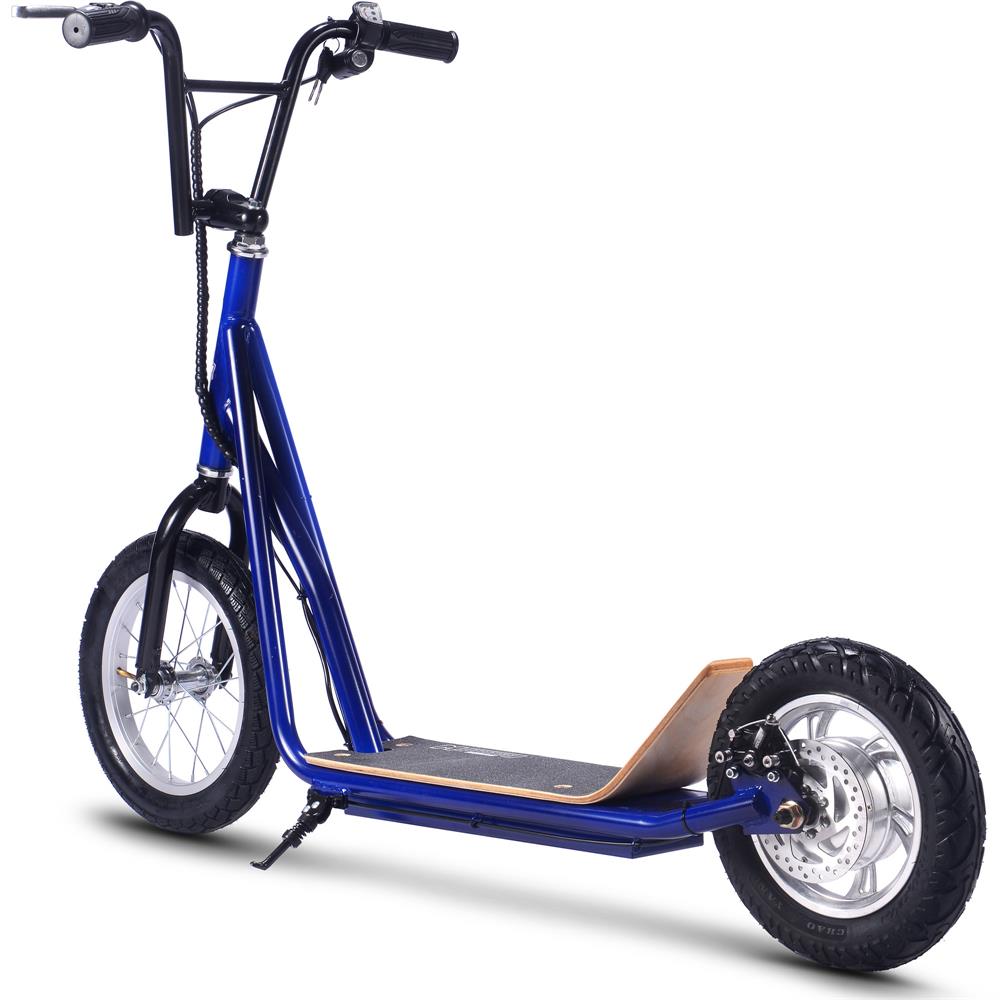 MotoTec Groove 36v 350w Big Wheel Lithium Electric Scooter - Blue
