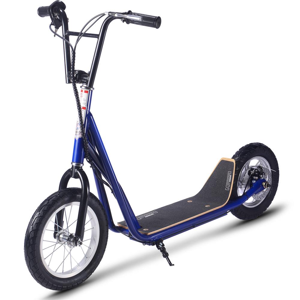 MotoTec Groove 36v 350w Big Wheel Lithium Electric Scooter - Blue