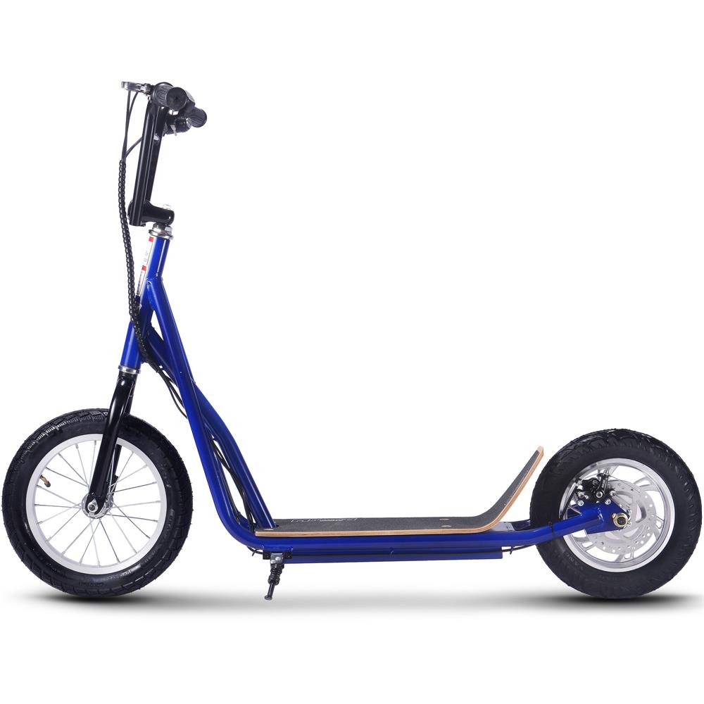 MotoTec Groove 36v 350w Big Wheel Lithium Electric Scooter - Blue