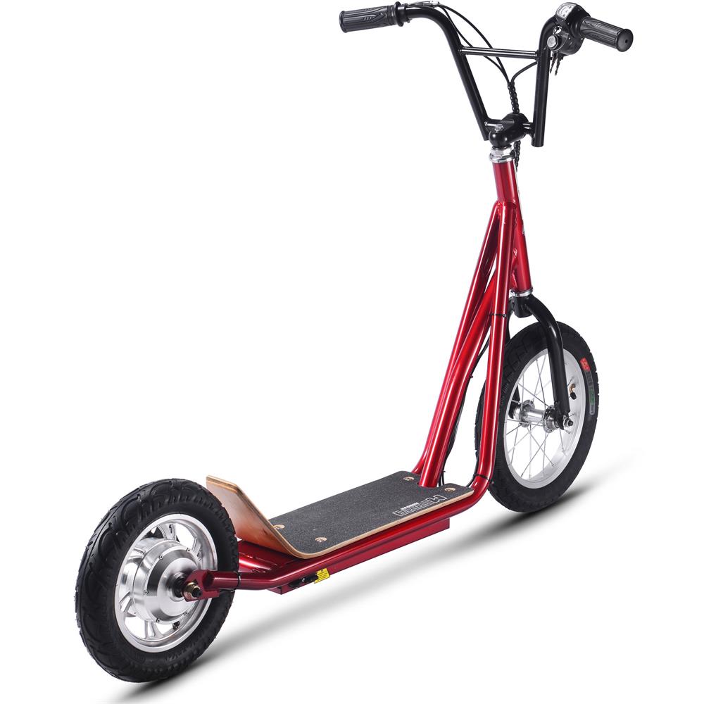 MotoTec Groove 36v 350w Big Wheel Lithium Electric Scooter - Red