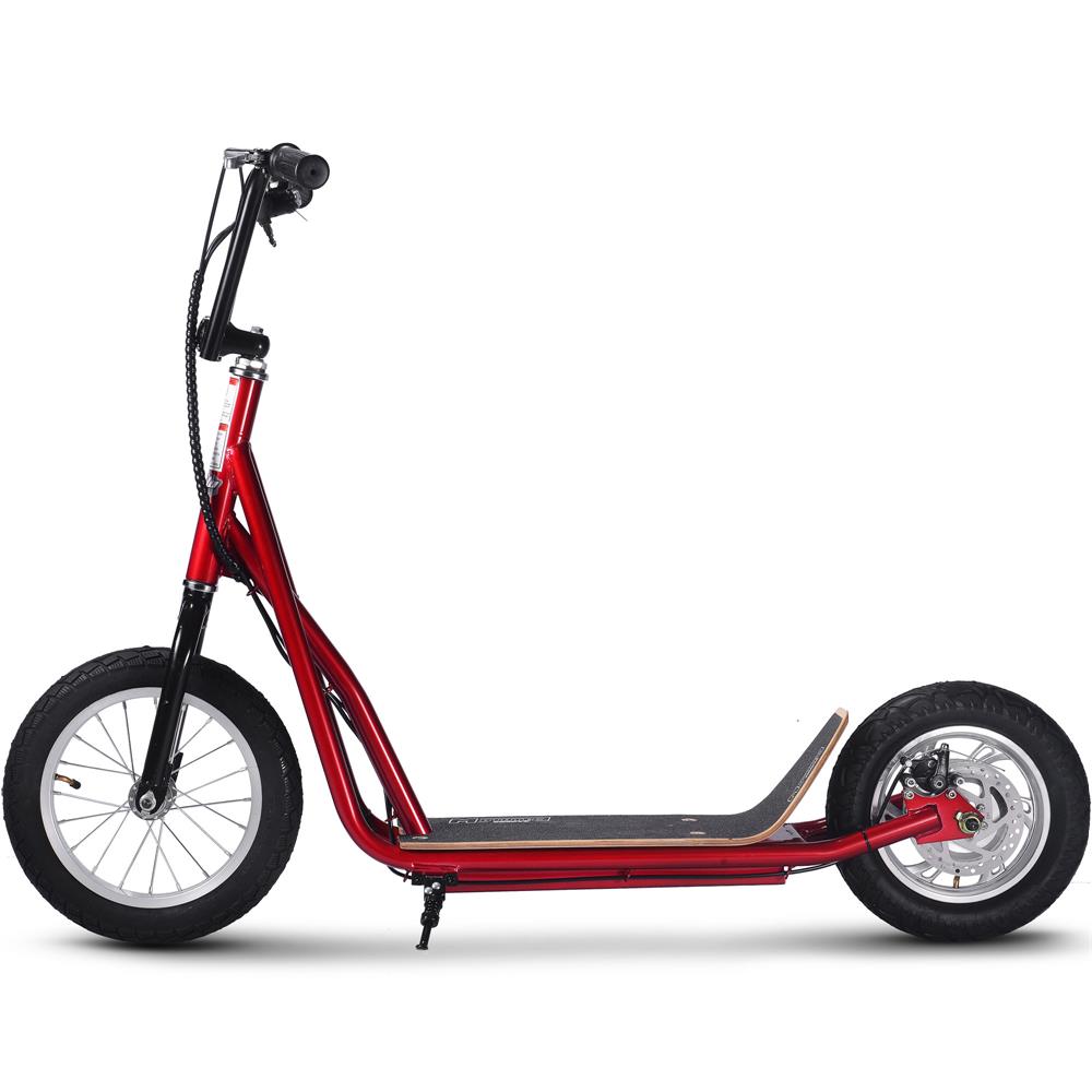 MotoTec Groove 36v 350w Big Wheel Lithium Electric Scooter - Red