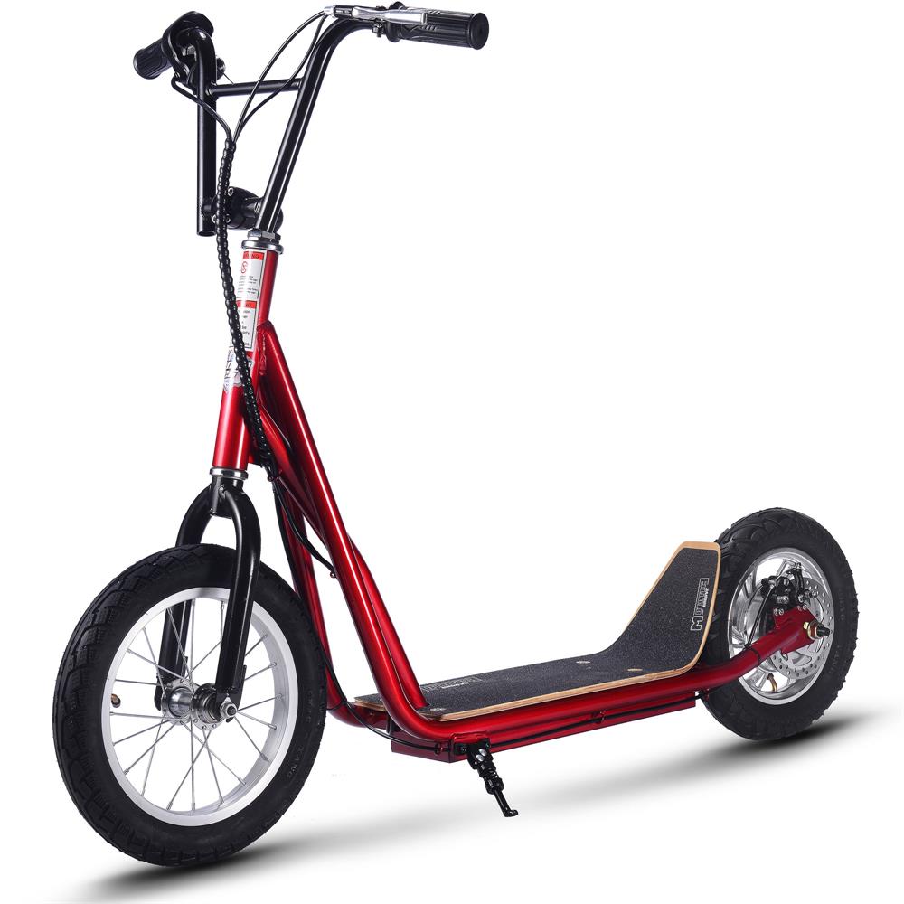 MotoTec Groove 36v 350w Big Wheel Lithium Electric Scooter - Red