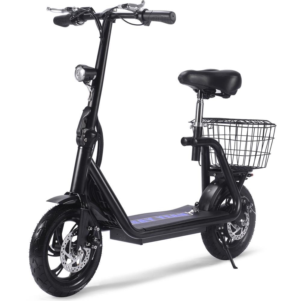 MotoTec Metro 36v 350w Lithium Electric Scooter - Black