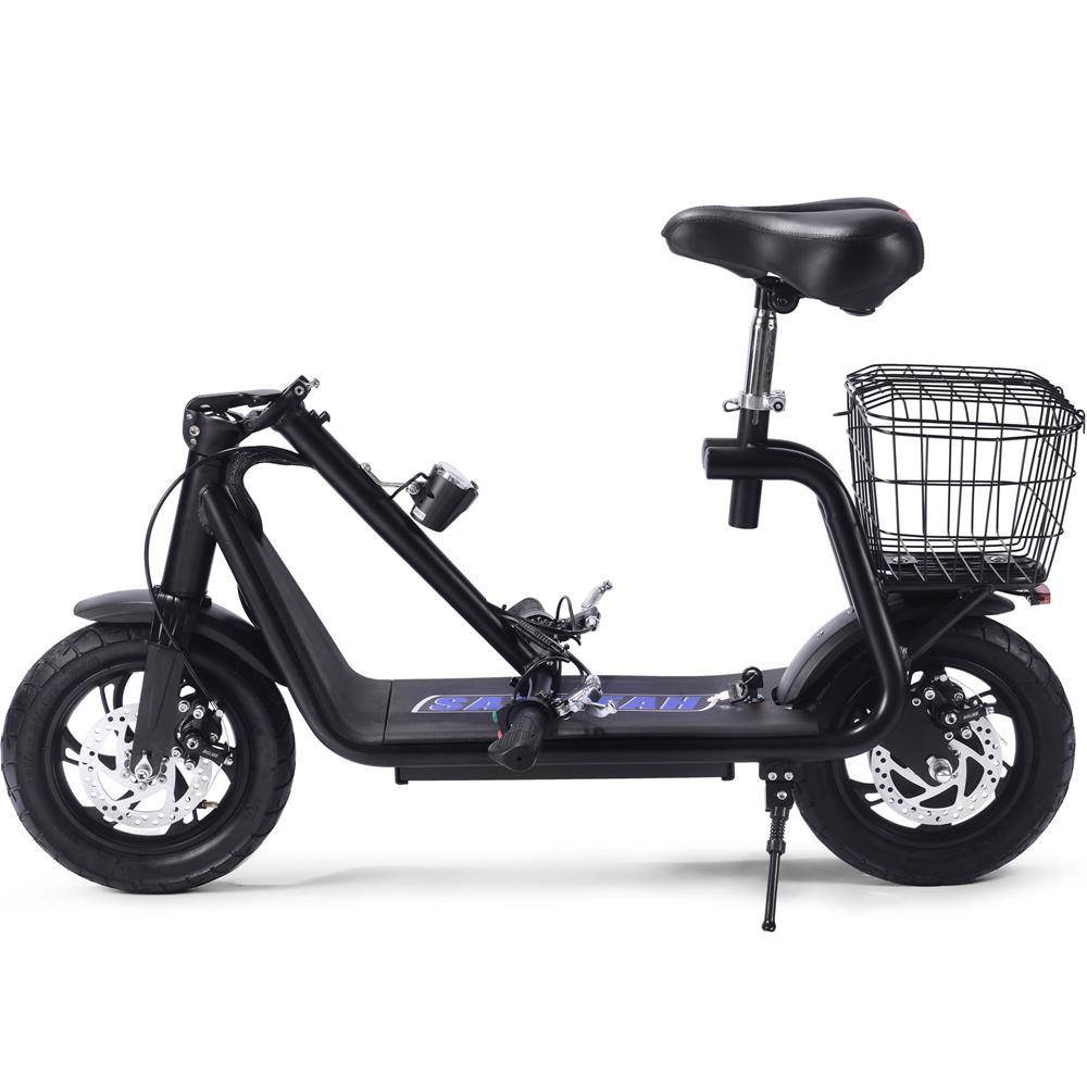 MotoTec Metro 36v 350w Lithium Electric Scooter - Black