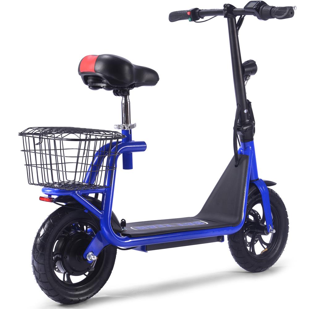 MotoTec Metro Electric Scooter 350W Motor 15 mph 36V 12Ah Battery