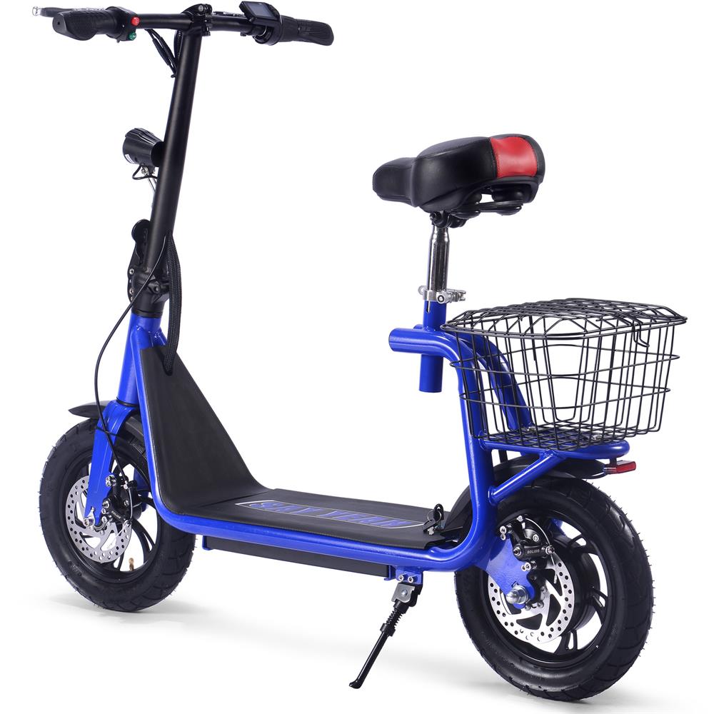 MotoTec Metro Electric Scooter 350W Motor 15 mph 36V 12Ah Battery