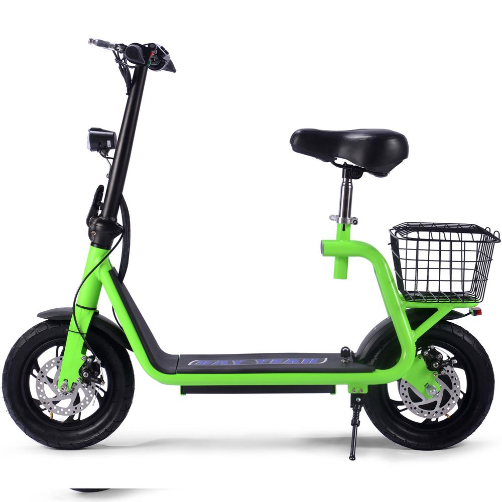 MotoTec Metro Electric Scooter 350W Motor 15 mph 36V 12Ah Battery