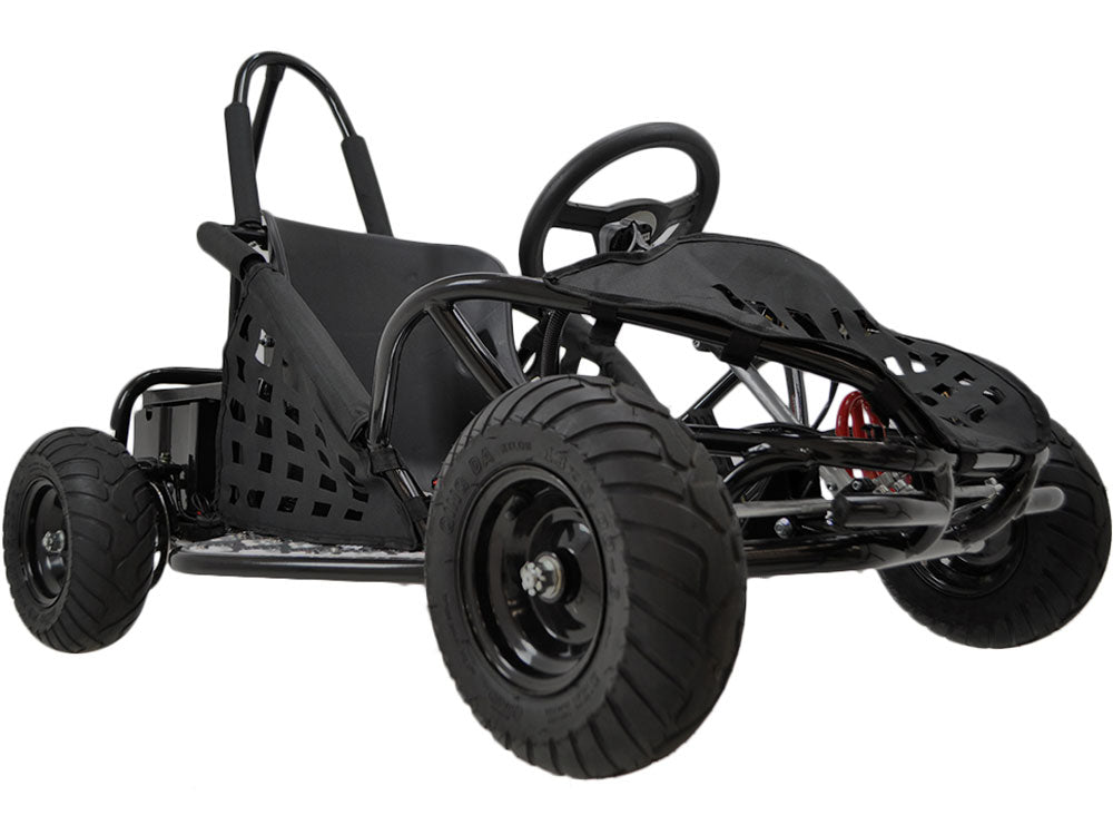 MotoTec Off Road Go Kart 48v 1000w - Black