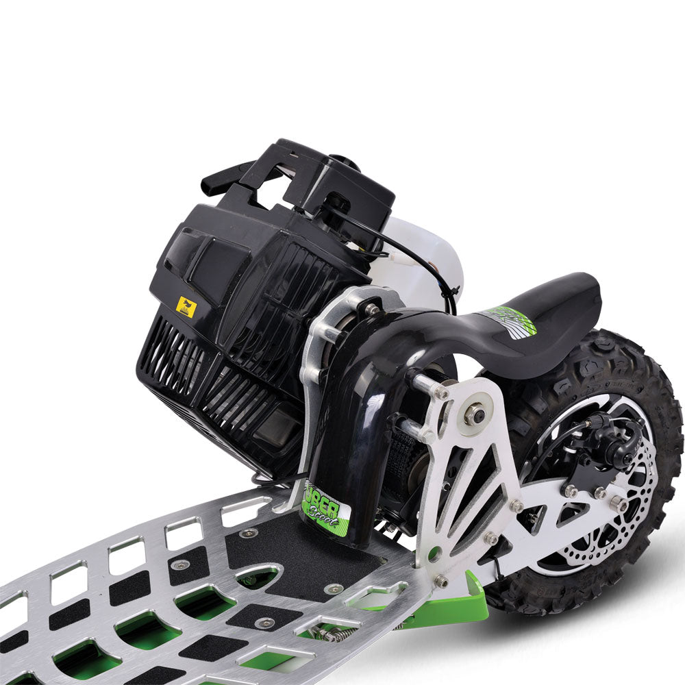 Mototec/UberScoot 70x 2-Speed Gas Scooter Green