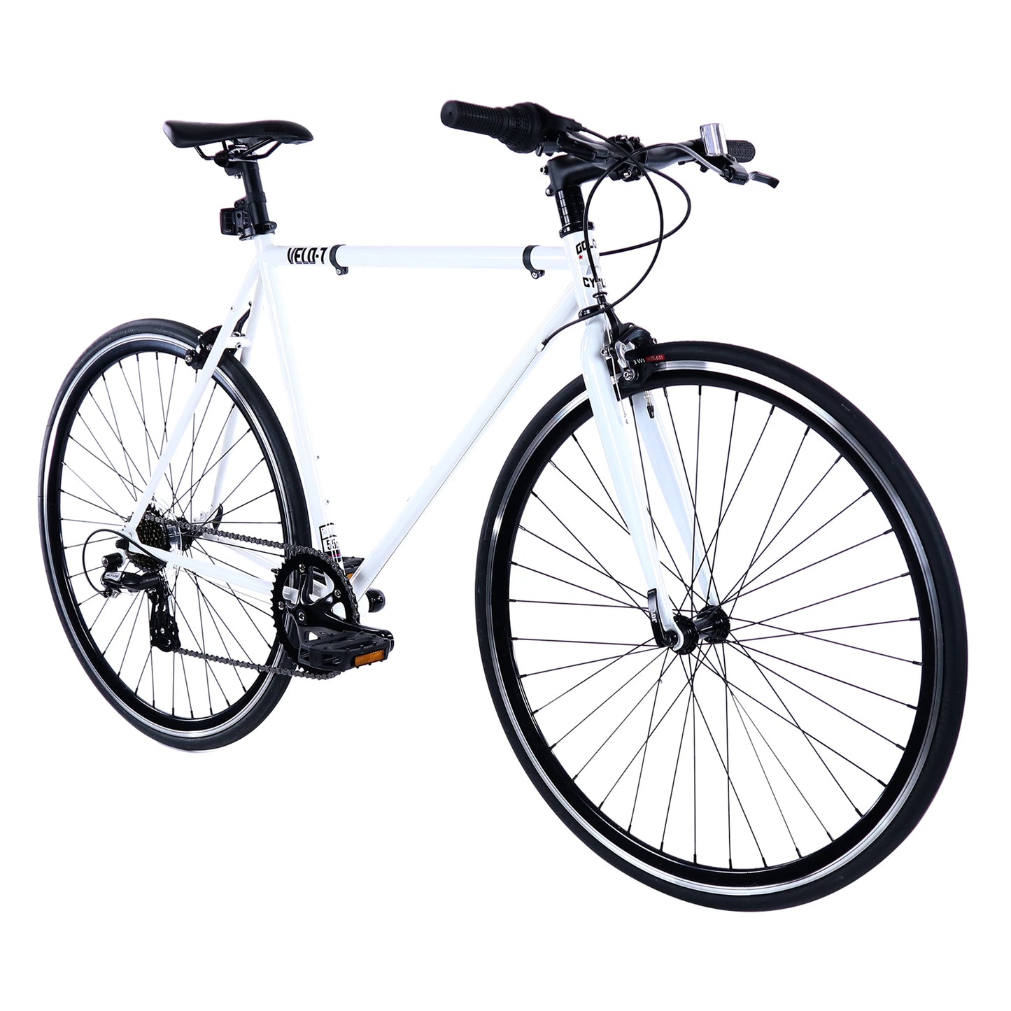Golden Cycles - Velo 7 - White