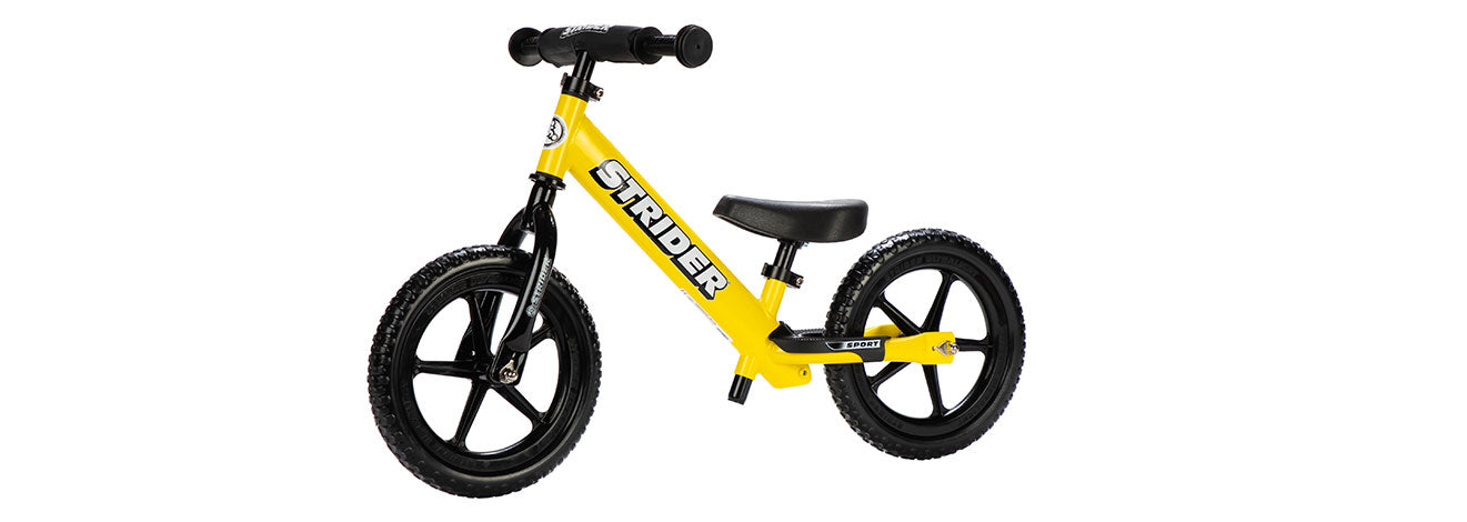Strider 12 Sport Balance Bike - Yellow