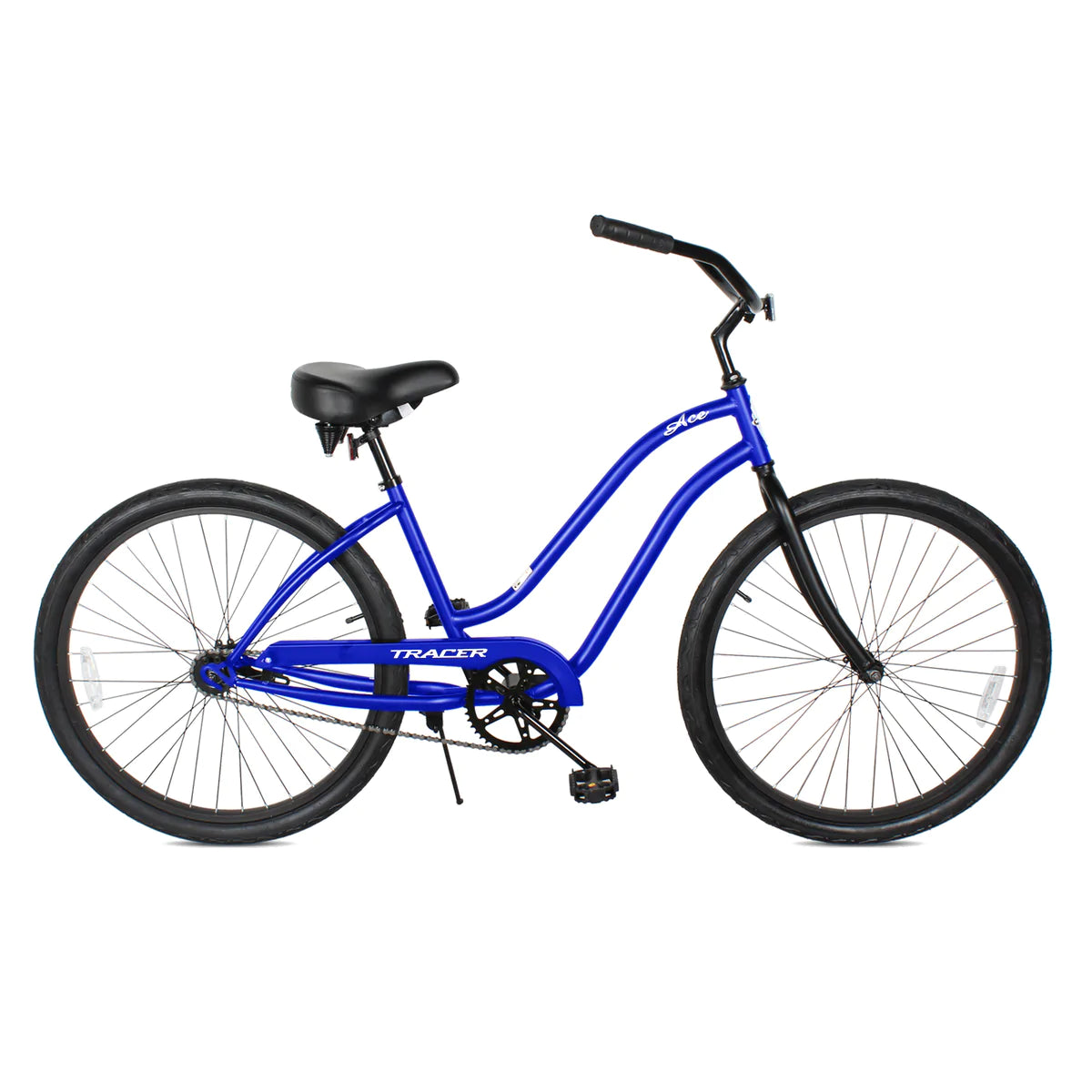 Tracer ACE-F 26" Beach Cruiser Bikes Single Speed - Blue | Beach Cruiser Bikes | Cruiser Bikes | Beach Bikes | Single Speed | Adult Bike | Bike Lover USA