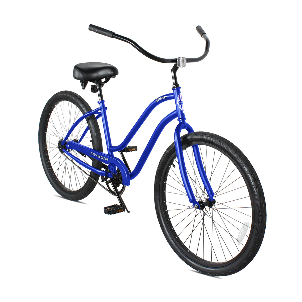 Tracer ACE-F 26" Beach Cruiser Bikes Single Speed - Blue | Beach Cruiser Bikes | Cruiser Bikes | Beach Bikes | Single Speed | Adult Bike | Bike Lover USA