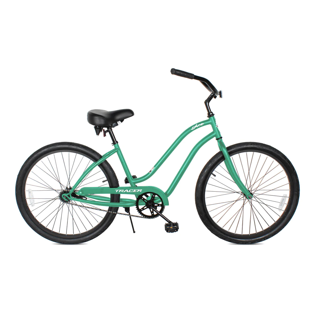 Tracer ACE-F 26" Beach Cruiser Bikes Single Speed - Green | Beach Cruiser Bikes | Cruiser Bikes | Beach Bikes | Single Speed | Adult Bike | Bike Lover USA
