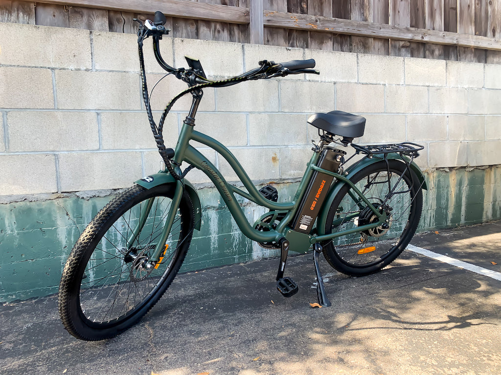 Coastal Cruiser 500w Classic Cruiser Step Thru 26x2 - Army Green