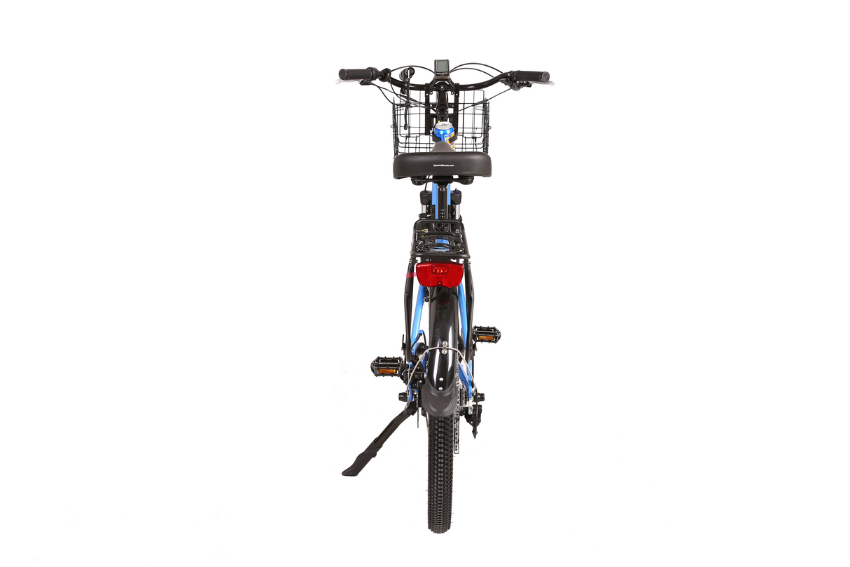 X-Treme Catalina 48V Electric Step-Through Beach Cruiser Bicycle 500W Rear Hub Motor 25 mph 48V 10.4Ah LiFePO4 Battery