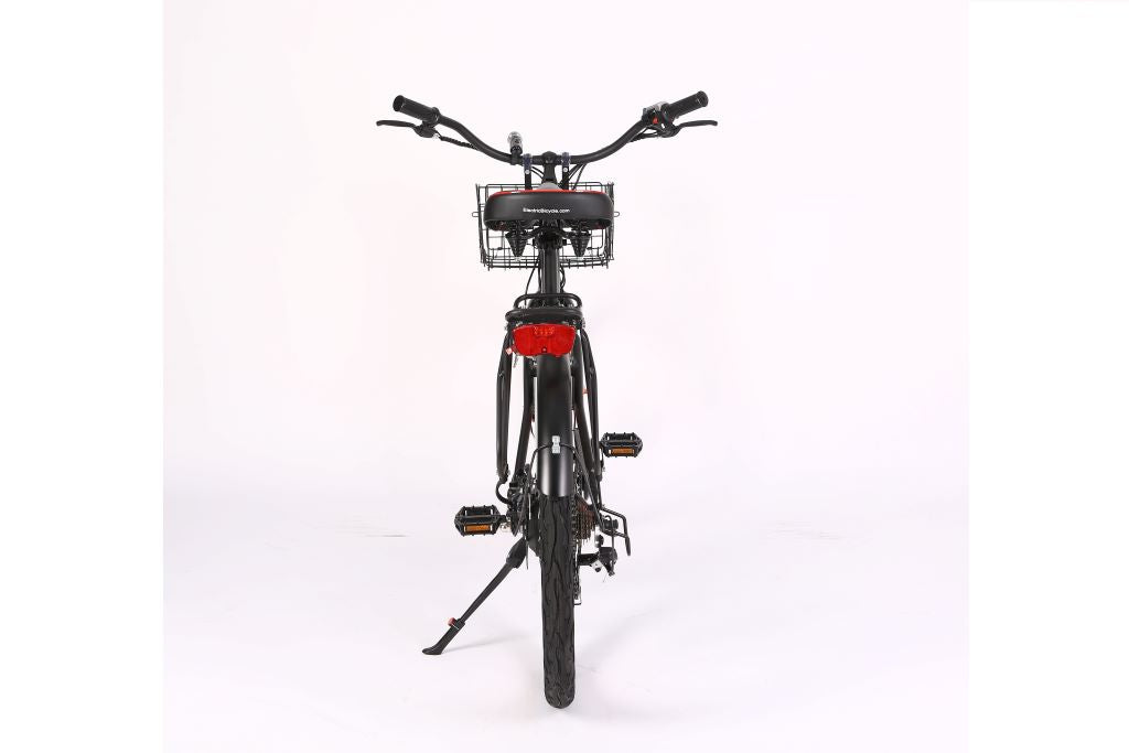 X-Treme Malibu Elite 24 Volt Beach Cruiser Electric Bike-Black