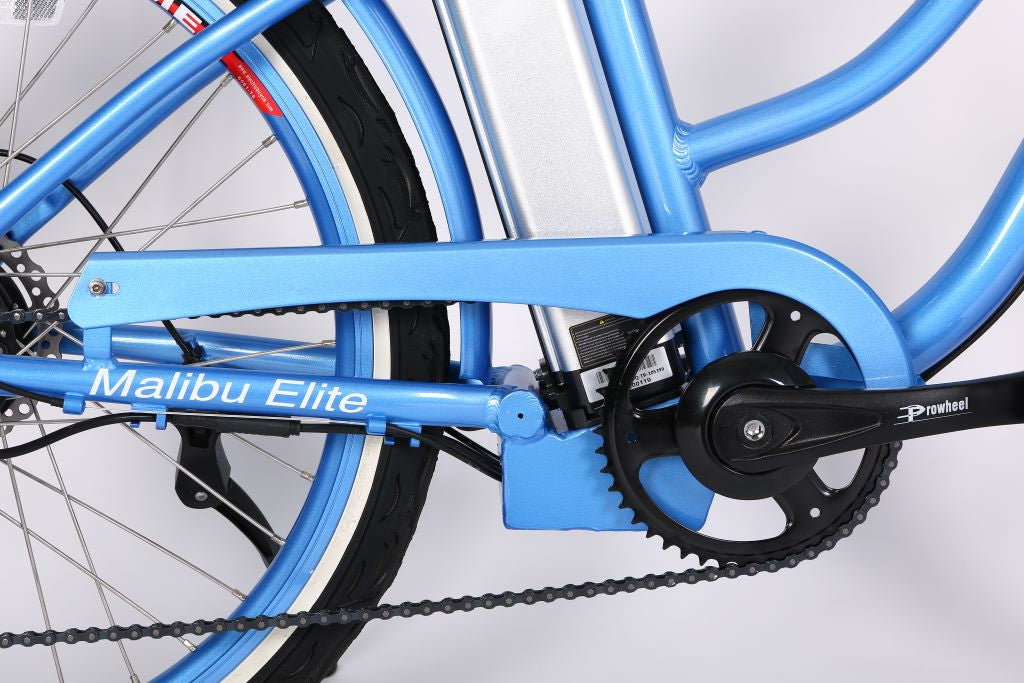 X-Treme Malibu Elite 24 Volt Beach Cruiser Electric Bike