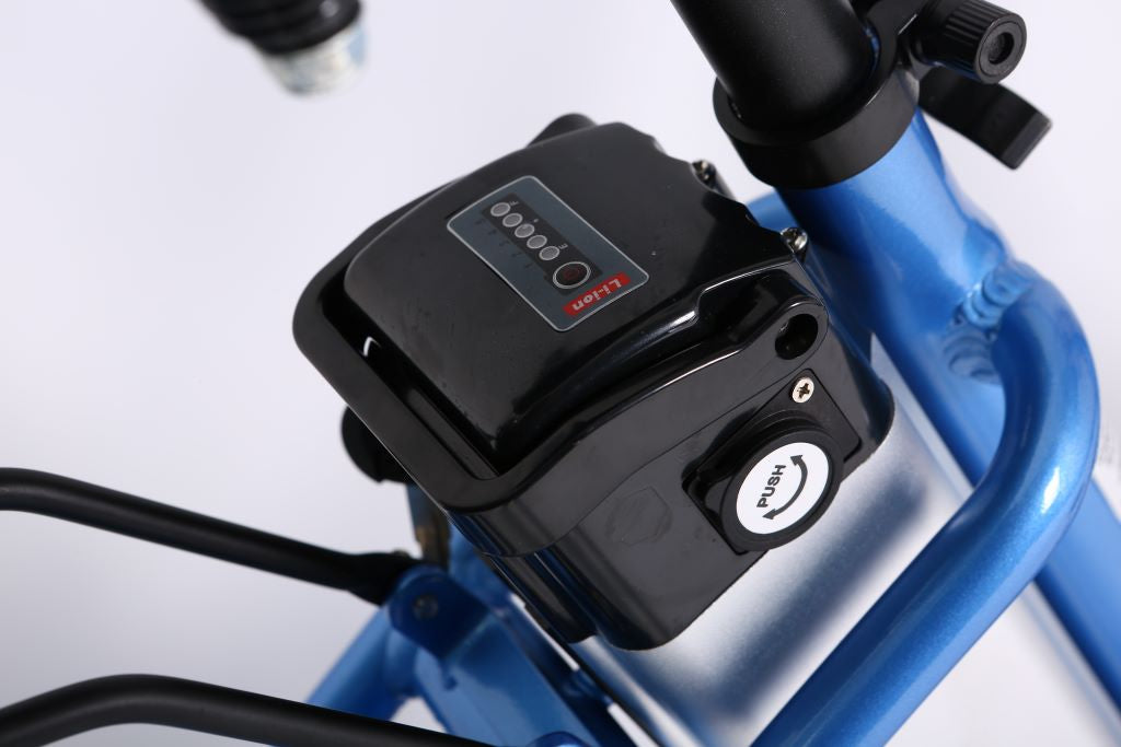 X-Treme Malibu Elite 24 Volt Beach Cruiser Electric Bike