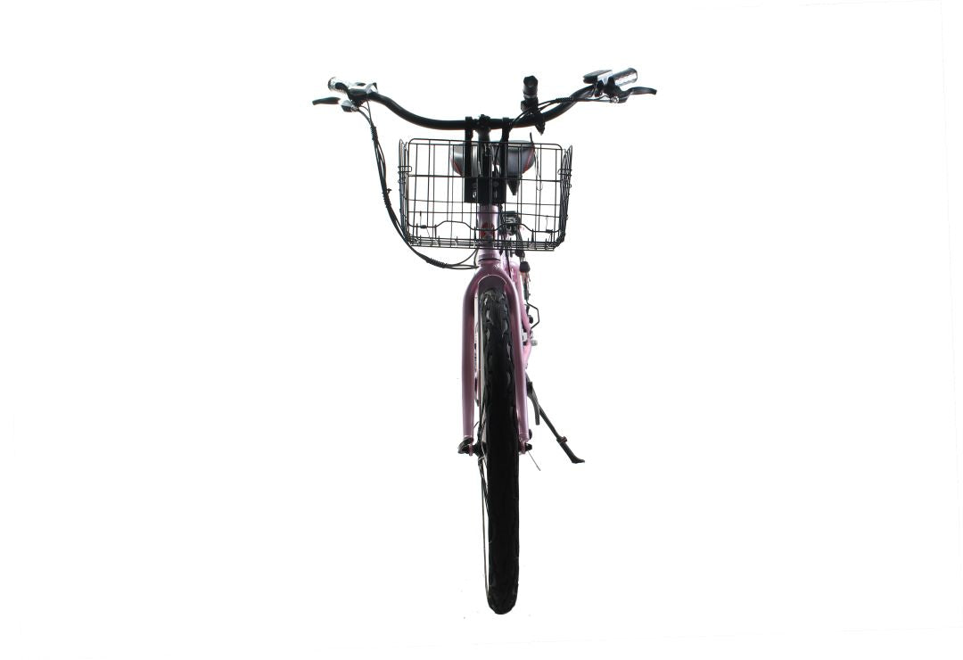 X-Treme Malibu Elite Max 36 Volt Beach Cruiser Electric Bike - Bubblegum Pink | Bike Lovers USA